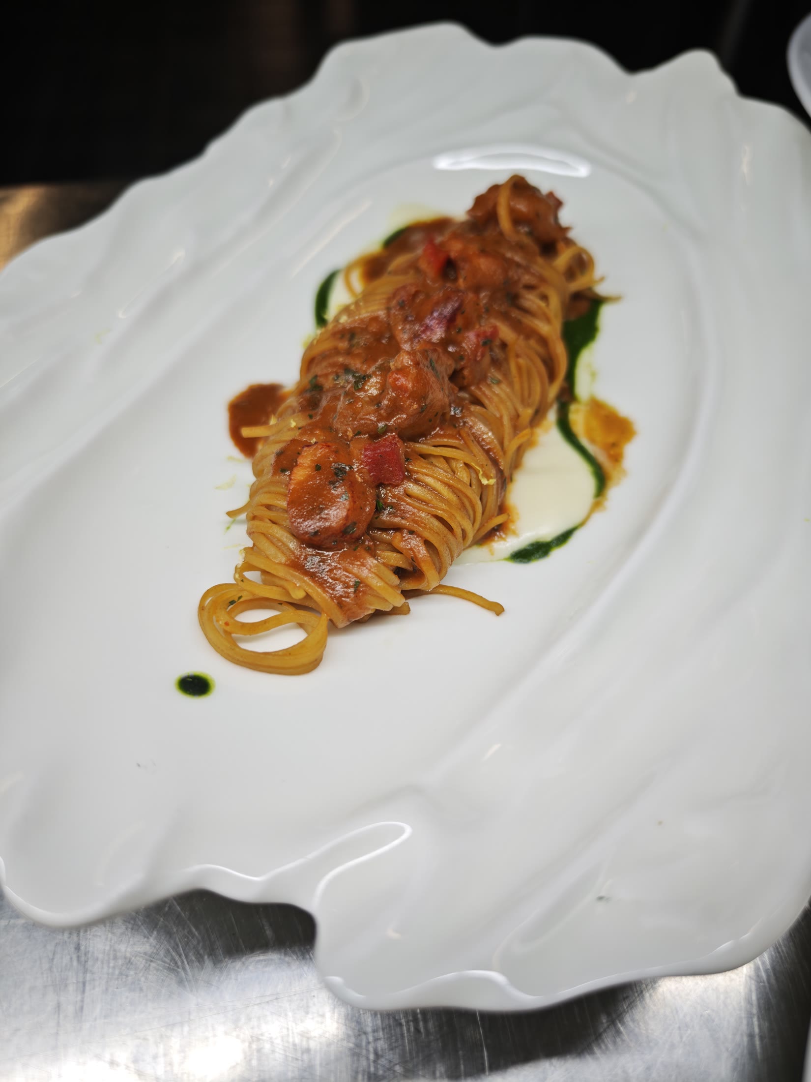 Spaghetti gourmet ai frutti di mare di Josè Restaurant
